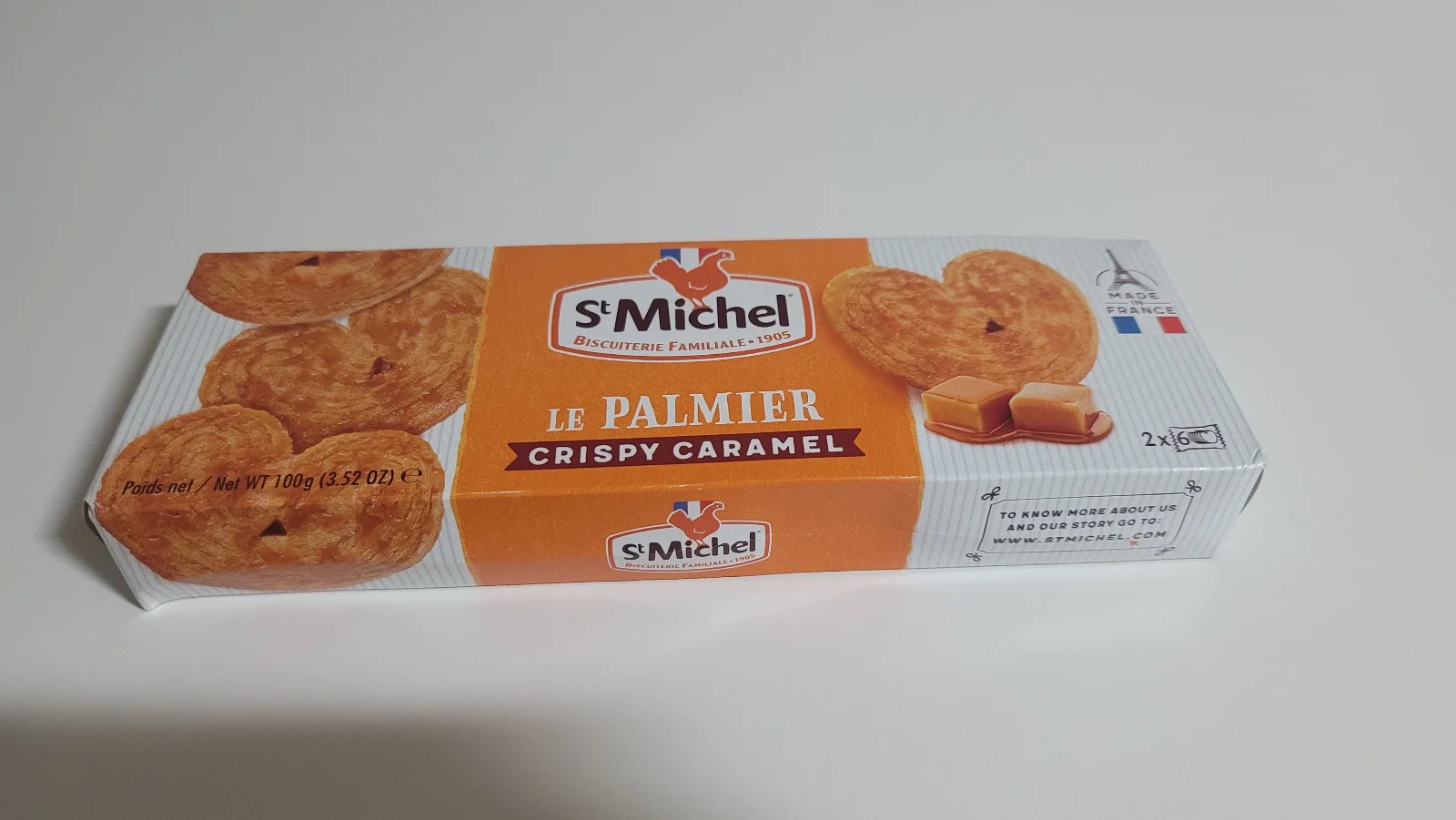 생미쉘 카라멜 버터 비스킷, 100g